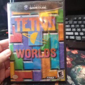 Rare Nintendo GameCube Tetris Worlds Game - Classic Retro Puzzle Game